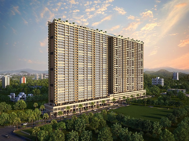1bhk For sale in Balaji Symphony panvel 54Lac With All Amenities Ready To Move In Property Ground 33 Storey Tower